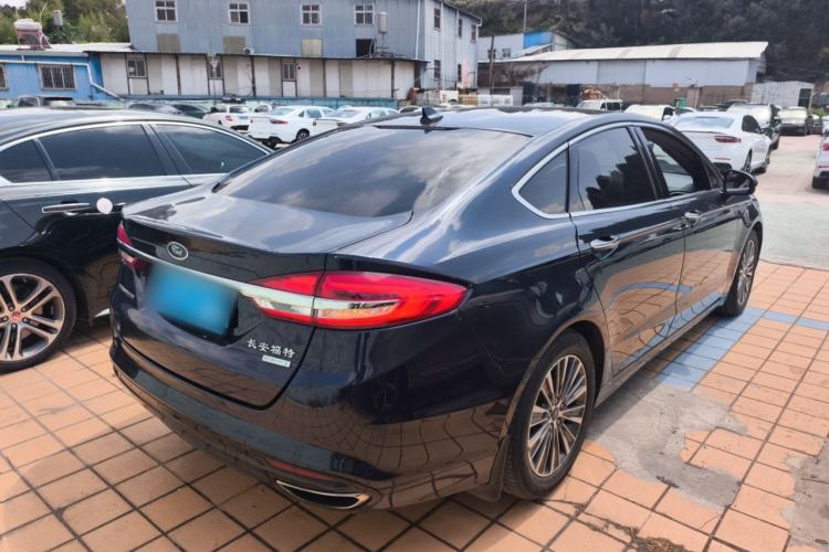 Used Ford Mondeo 2017 EcoBoost 180 Luxury Model Rear Right 45 Deg