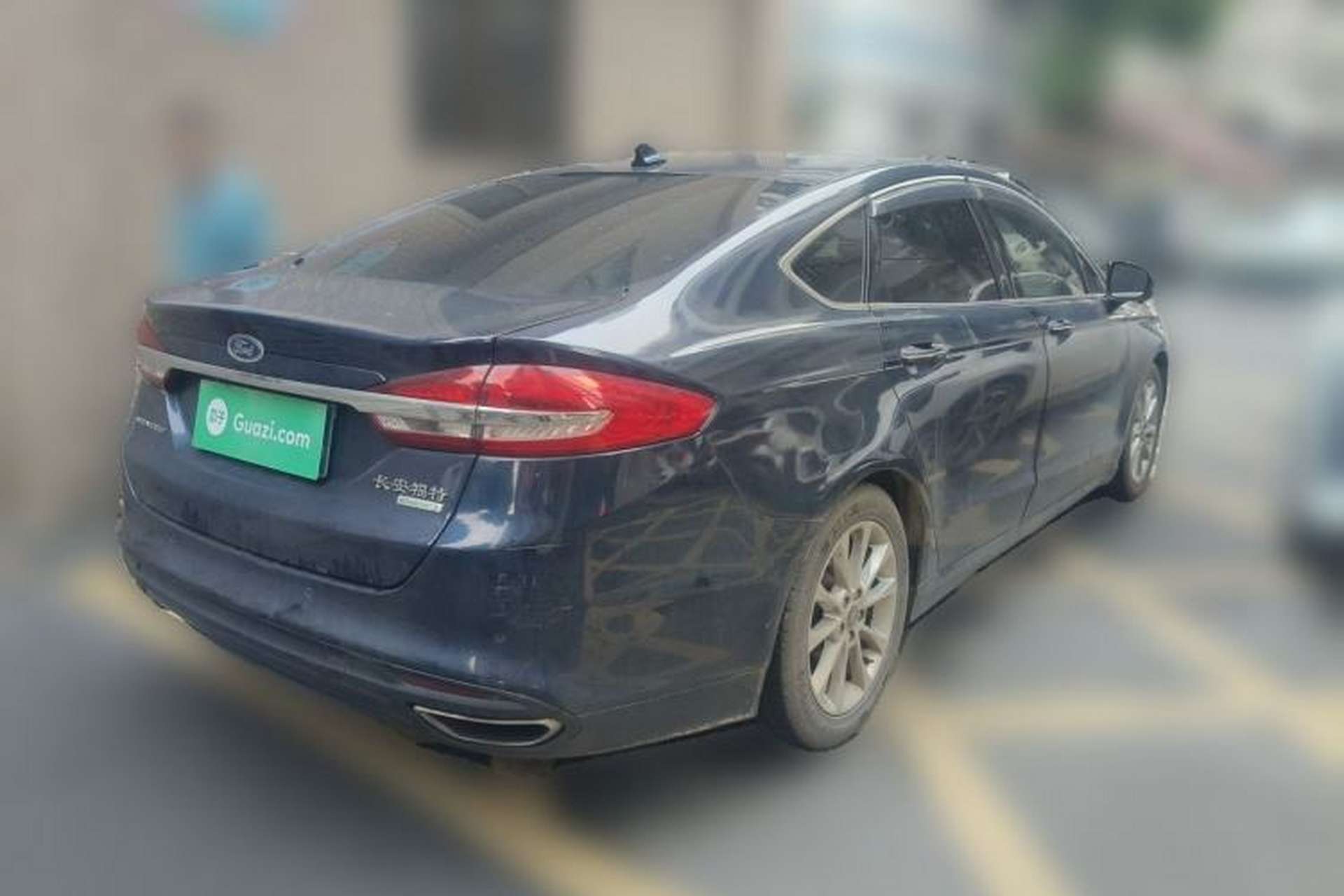 Used Ford Mondeo 2017 EcoBoost 180 Stylish Model Rear Right 45 Deg