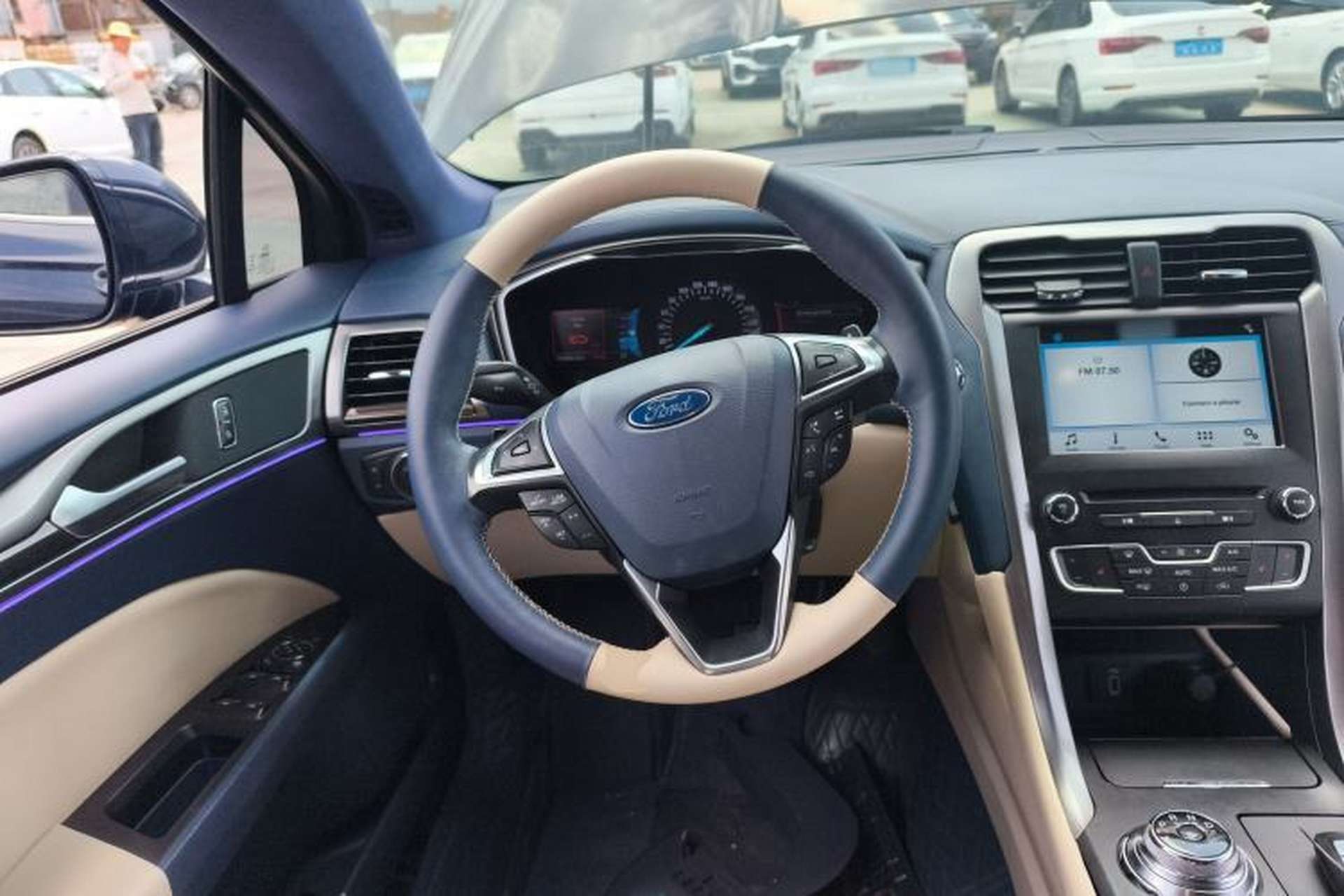 Used Ford Mondeo 2017 EcoBoost 180 Luxury Model Steering Wheel