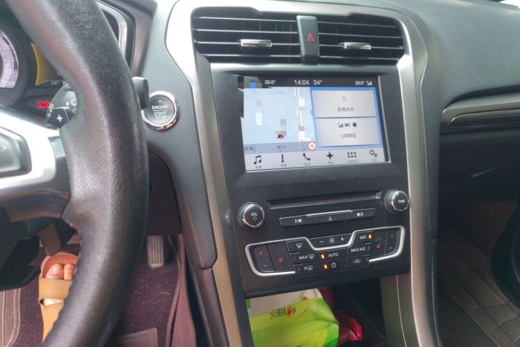 Used Ford Mondeo 2017 EcoBoost 200 Luxury Model Audio And AC Panel