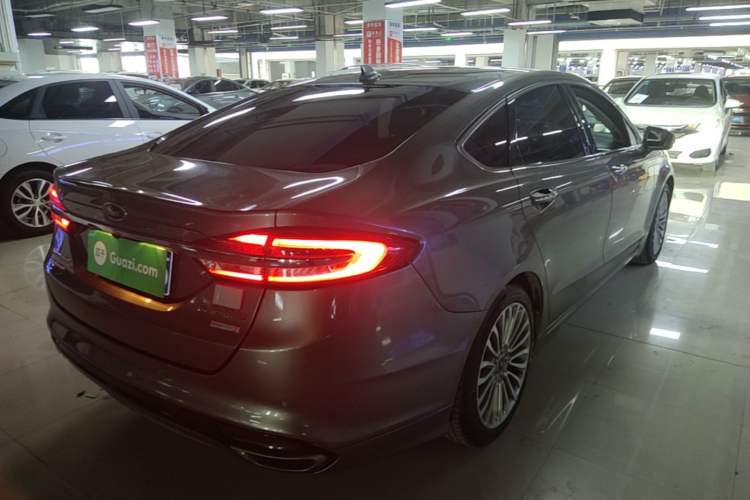 Used Ford Mondeo 2017 EcoBoost 180 Ultimate Model Rear Right 45 Deg