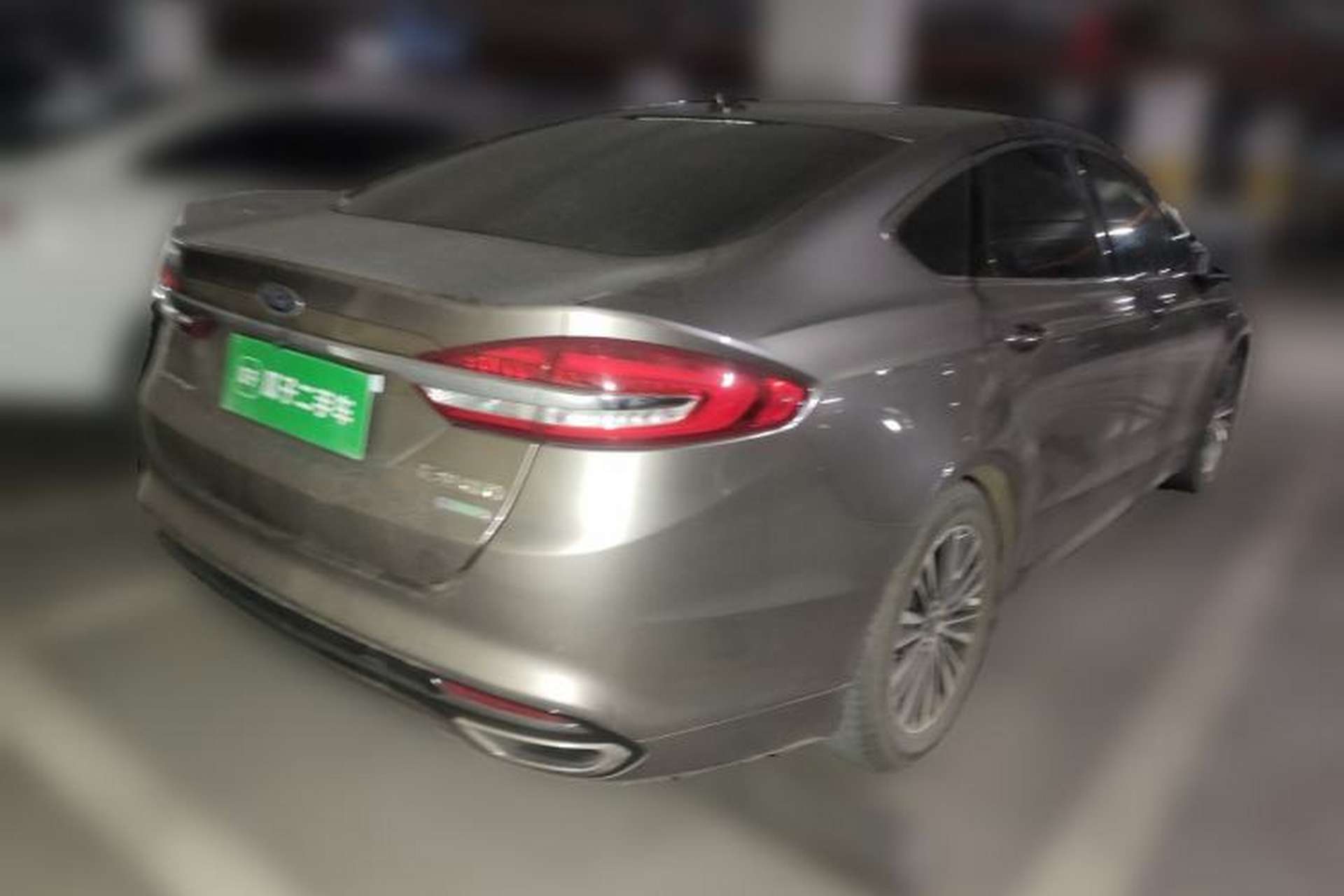 Used Ford Mondeo 2017 EcoBoost 200 Luxury Model Rear Right 45 Deg