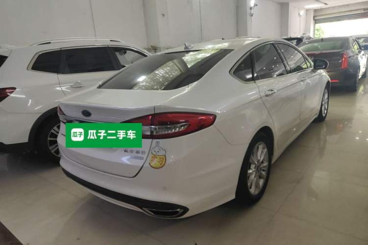 Used Ford Mondeo 2017 EcoBoost 180 Stylish Model Rear Right 45 Deg