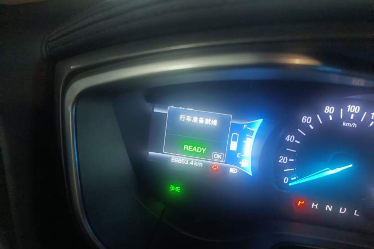 Used Ford Mondeo 2017 2.0L HEV ZhiZun Flagship Version Odometer Close Up