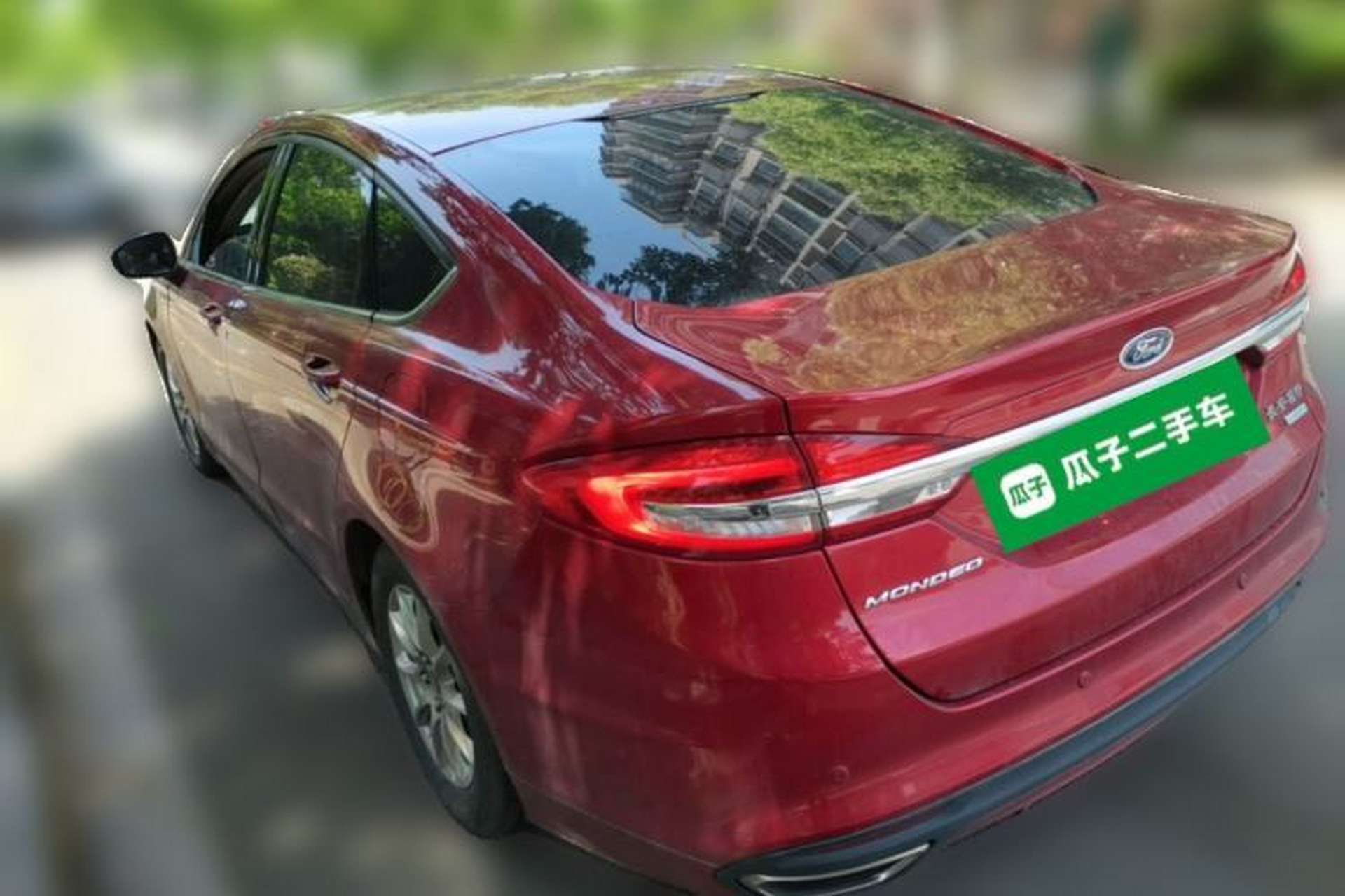 Used Ford Mondeo 2017 EcoBoost 180 Comfort Model Rear Left 45 Deg