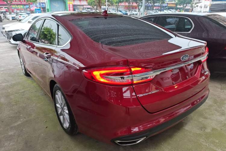 Used Ford Mondeo 2017 EcoBoost 180 Stylish Model Rear Left 45 Deg