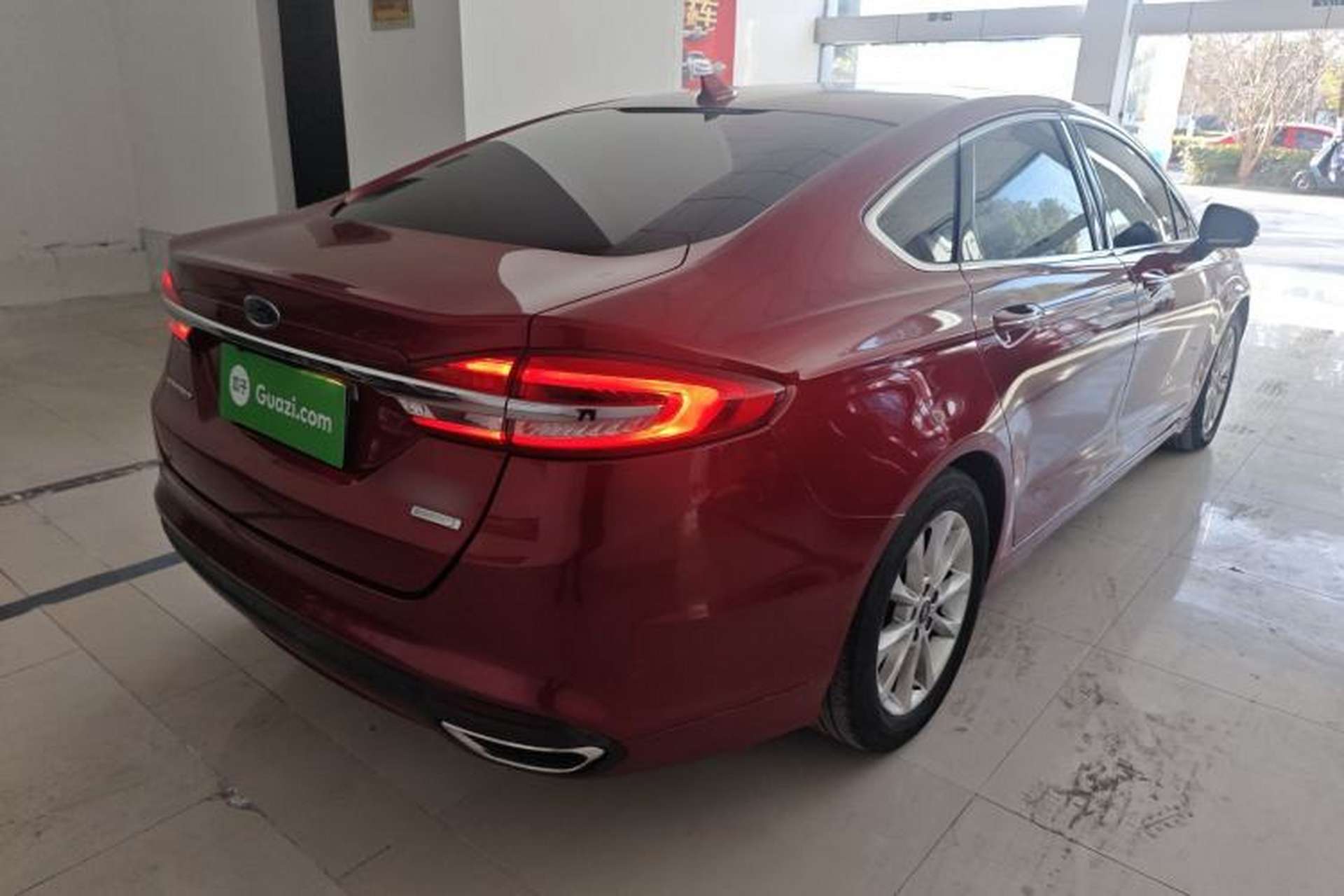 Used Ford Mondeo 2017 EcoBoost 180 Stylish Model Rear Right 45 Deg