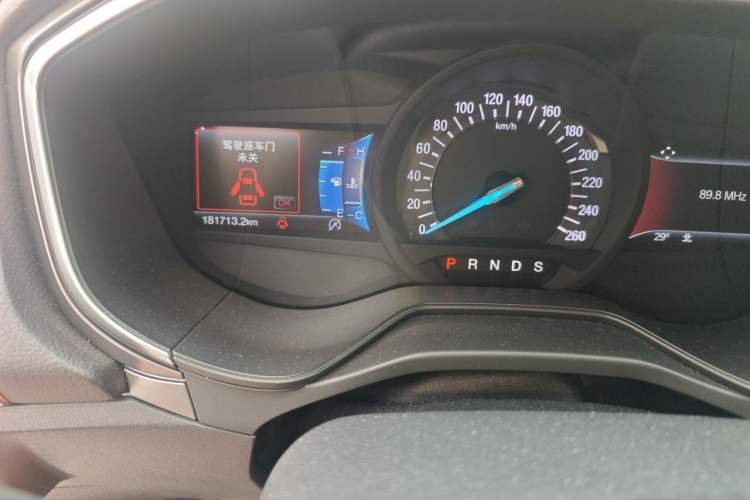 Used Ford Mondeo 2017 EcoBoost 180 Luxury Model Odometer Close Up