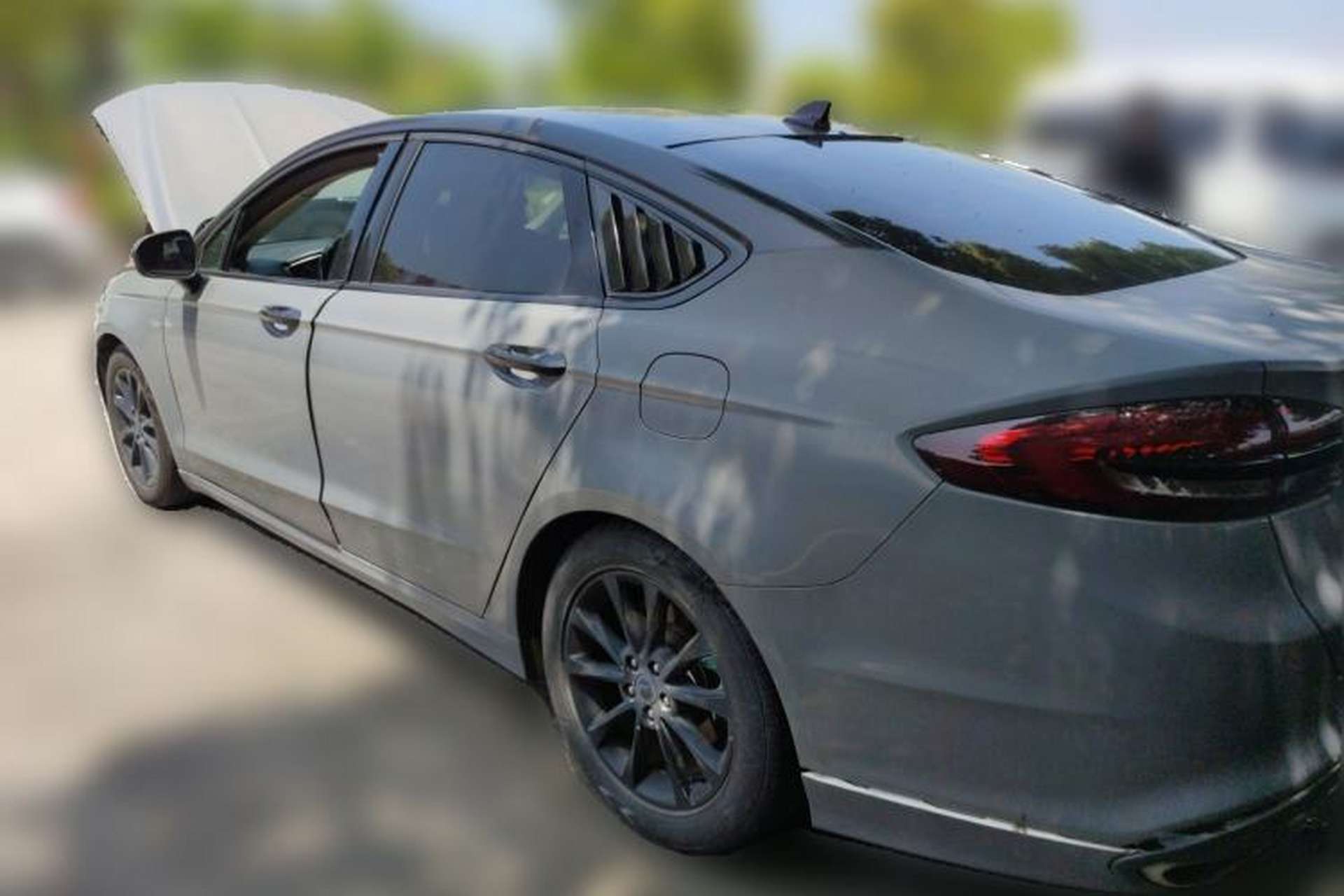 Used Ford Mondeo 2017 EcoBoost 180 Stylish Model Rear Left 45 Deg