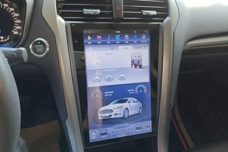 Used Ford Mondeo 2017 EcoBoost 180 Stylish Model Audio And AC Panel