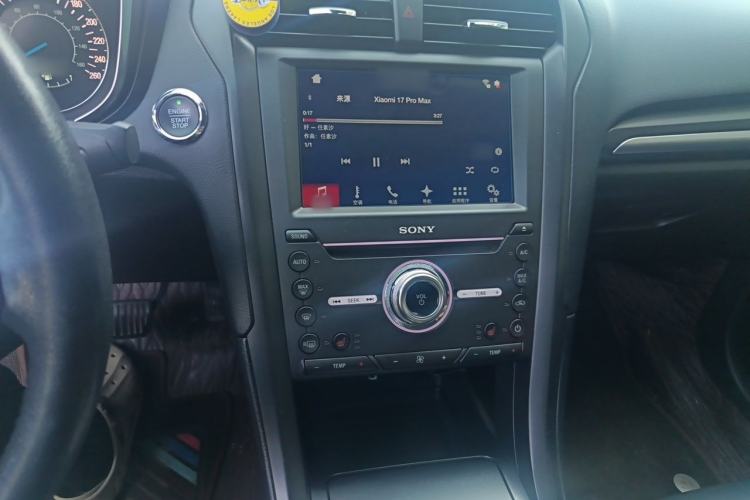 Used Ford Mondeo 2017 EcoBoost 245 Luxury Sport Model Audio And AC Panel