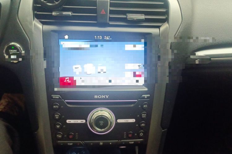 Used Ford Mondeo 2017 EcoBoost 180 Ultimate Model Audio And AC Panel