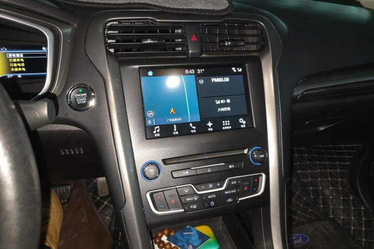 Used Ford Mondeo 2017 EcoBoost 200 Stylish Model Audio And AC Panel