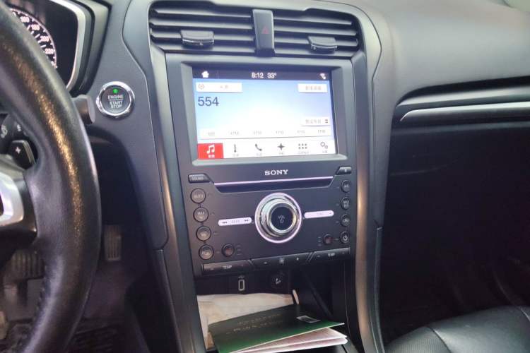 Used Ford Mondeo 2017 EcoBoost 245 Luxury Sport Model Audio And AC Panel