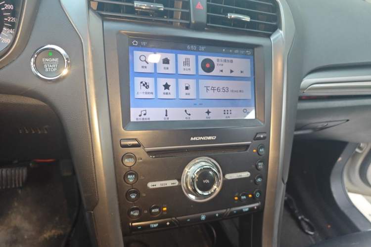 Used Ford Mondeo 2017 EcoBoost 180 Stylish Model Audio And AC Panel