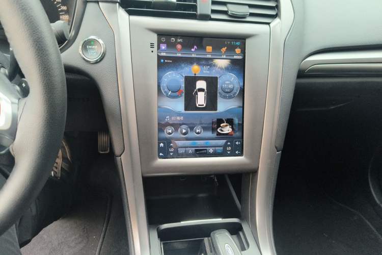 Used Ford Mondeo 2017 EcoBoost 180 Stylish Model Audio And AC Panel