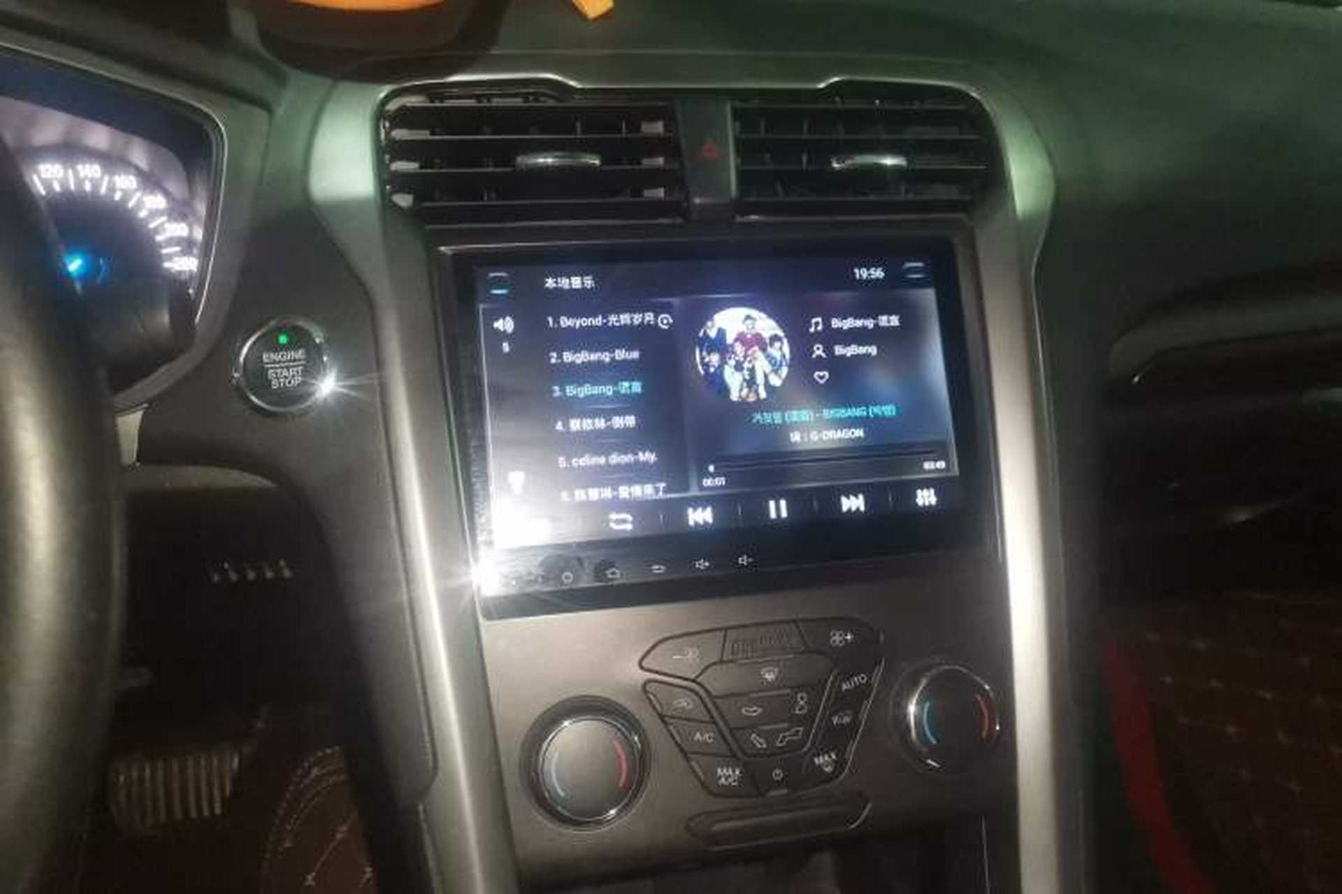 Used Ford Mondeo 2017 EcoBoost 180 Stylish Model Audio And AC Panel