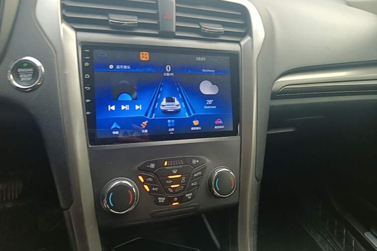 Used Ford Mondeo 2017 EcoBoost 180 Stylish Model Audio And AC Panel