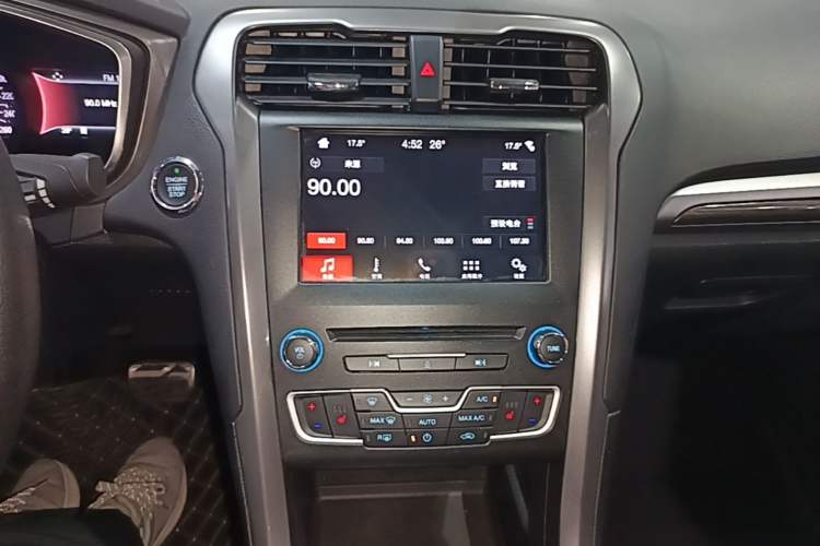 Used Ford Mondeo 2017 Facelifted EcoBoost 200 Luxury Version Audio And AC Panel