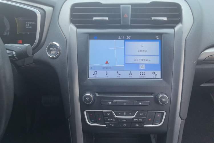 Used Ford Mondeo 2017 EcoBoost 200 Luxury Model Audio And AC Panel