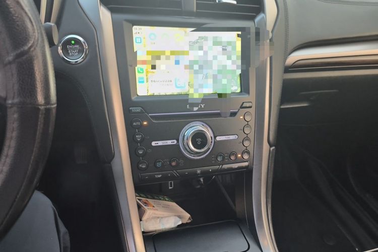 Used Ford Mondeo 2017 EcoBoost 245 Flagship Model Audio And AC Panel
