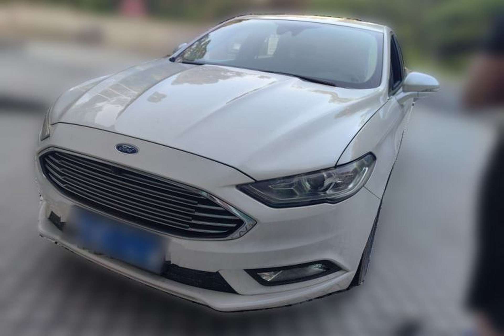 Used Ford Mondeo 2017 EcoBoost 180 Stylish Model Front Left 45 Deg