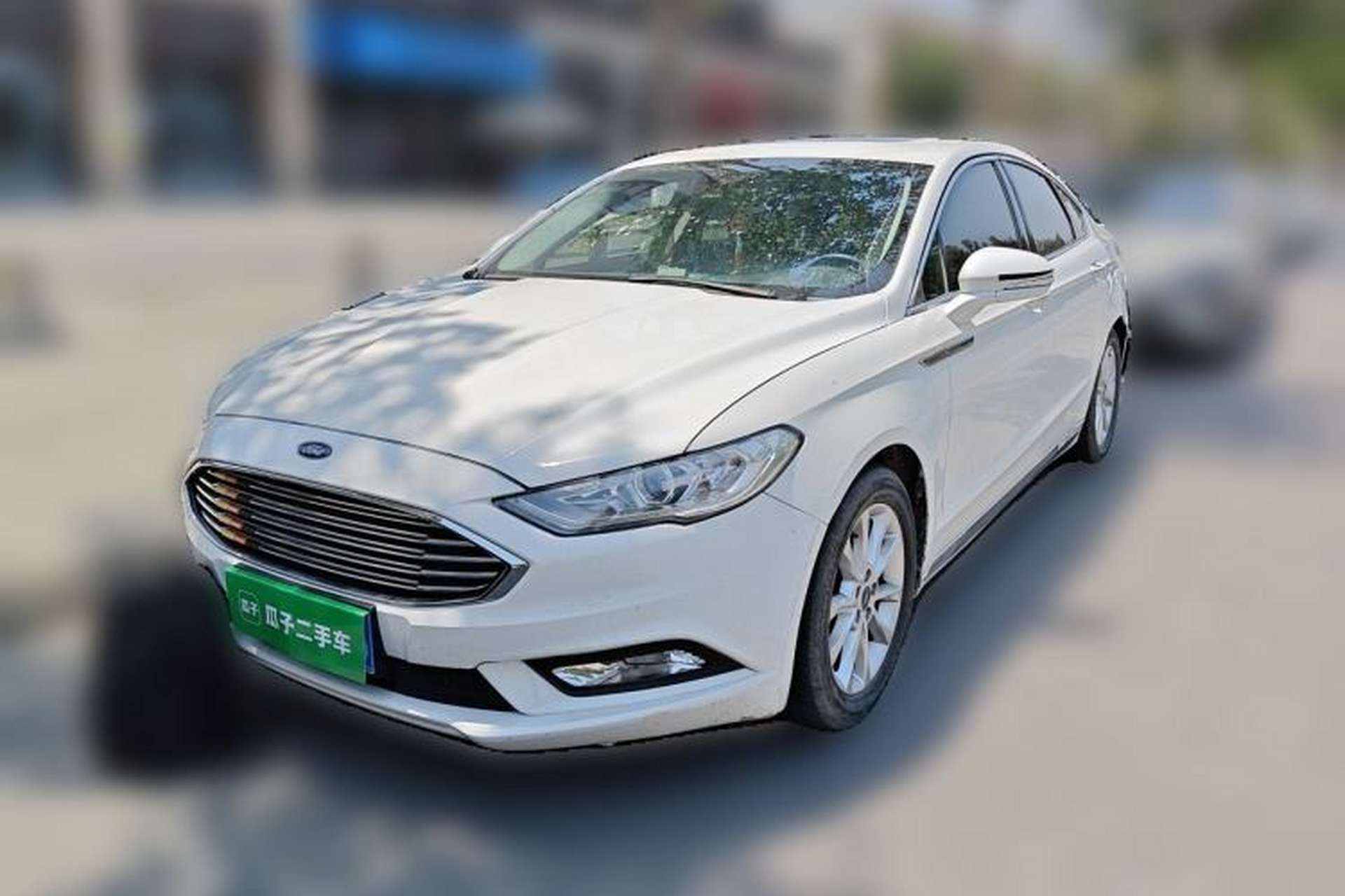 Used Ford Mondeo 2017 EcoBoost 200 Stylish Model Front Left 45 Deg