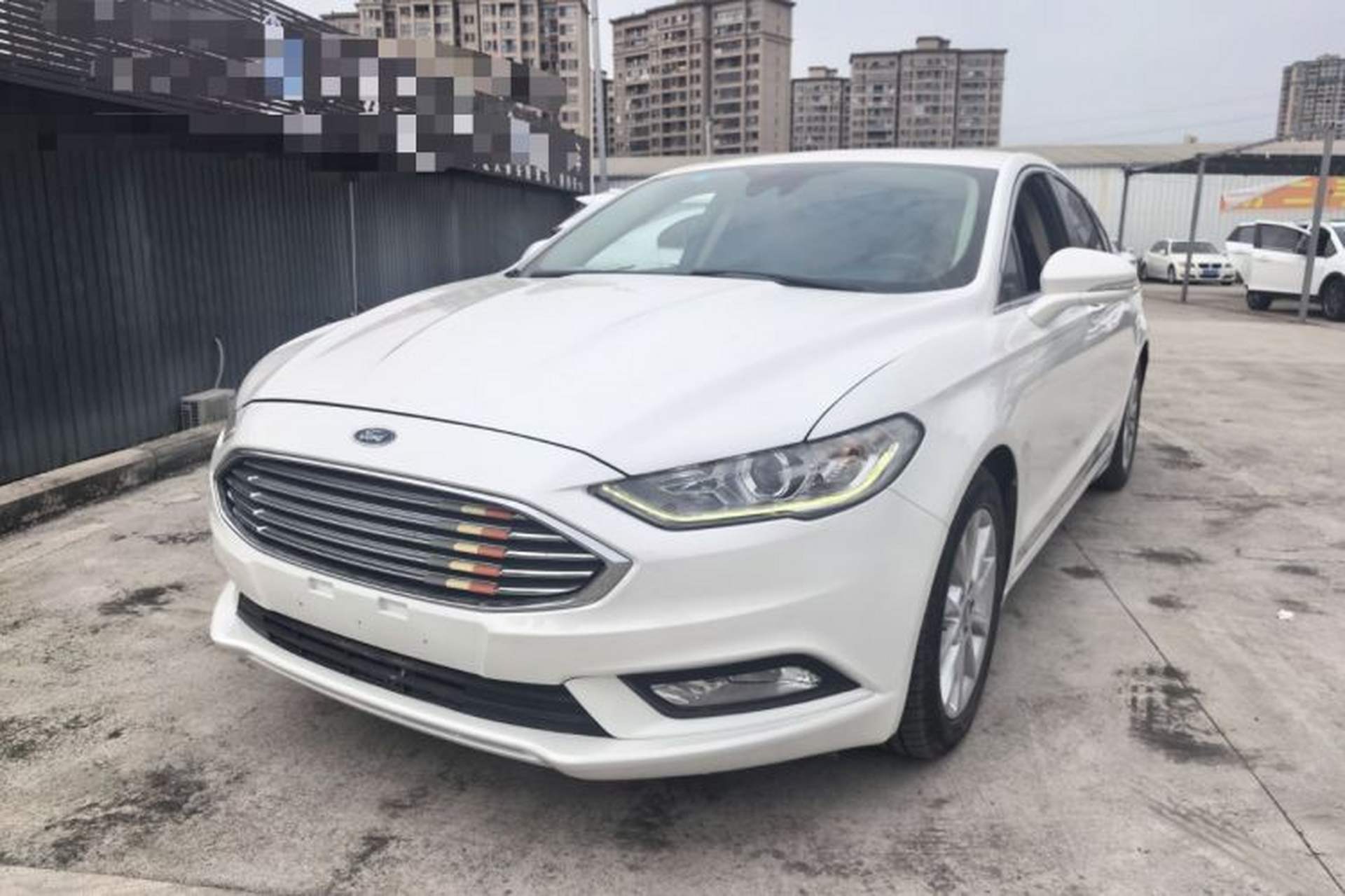 Used Ford Mondeo 2017 EcoBoost 180 Stylish Model Front Left 45 Deg