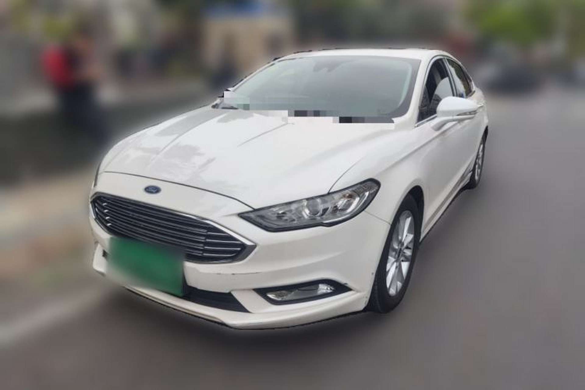 Used Ford Mondeo 2017 EcoBoost 200 Stylish Model Front Left 45 Deg