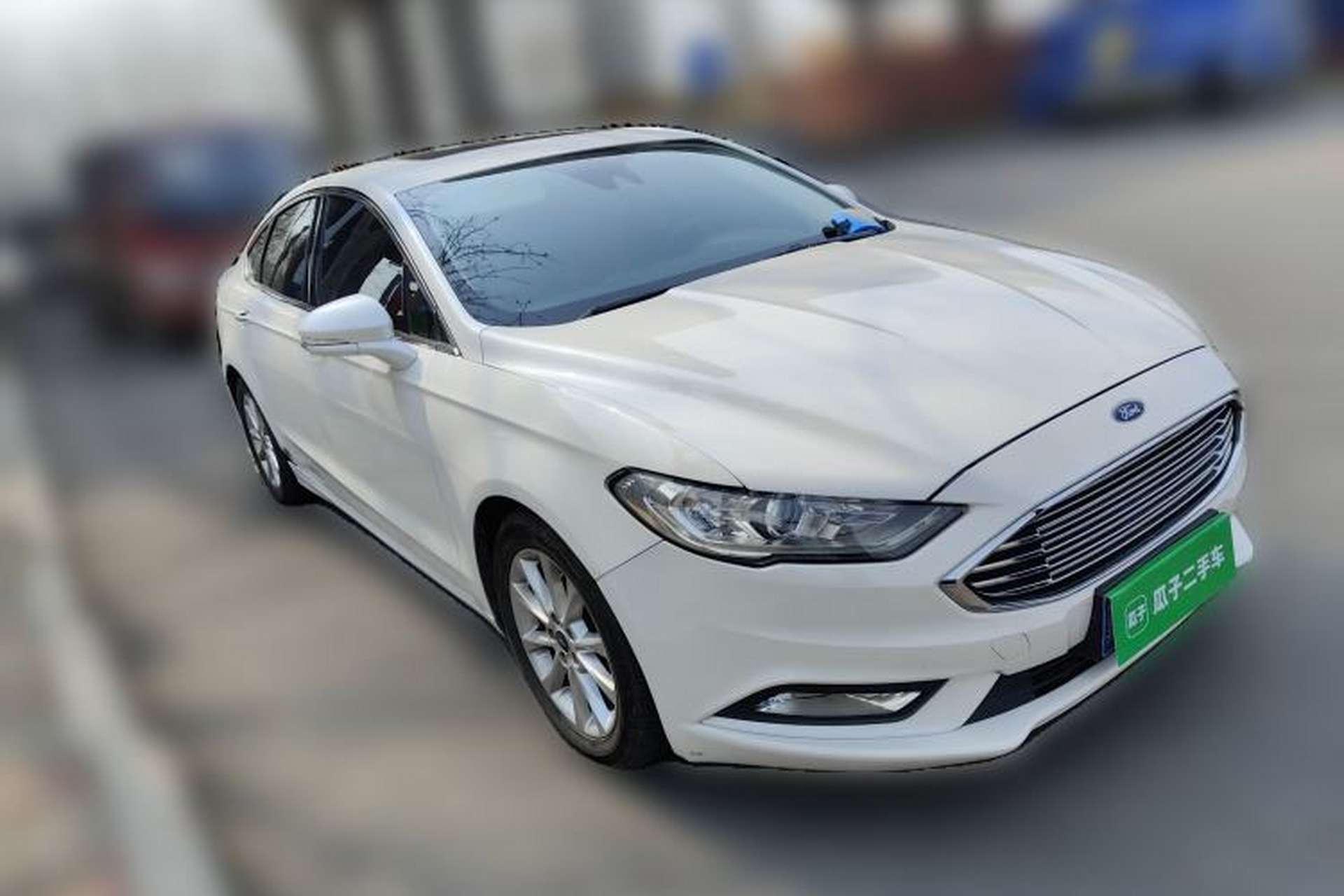 Used Ford Mondeo 2017 EcoBoost 180 Stylish Model Front Right 45 Deg