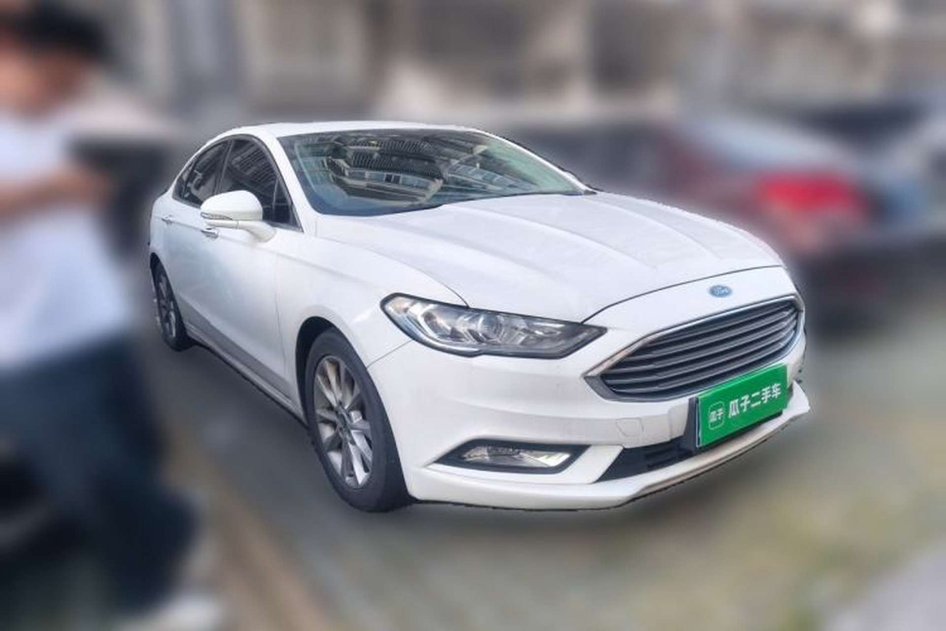 Used Ford Mondeo 2017 EcoBoost 180 Stylish Model Front Right 45 Deg