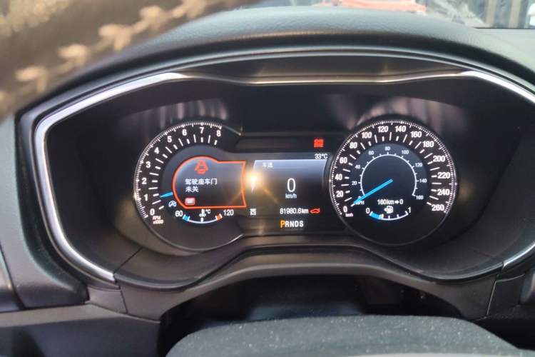 Used Ford Mondeo 2017 EcoBoost 245 Luxury Sport Model Instrument Cluster