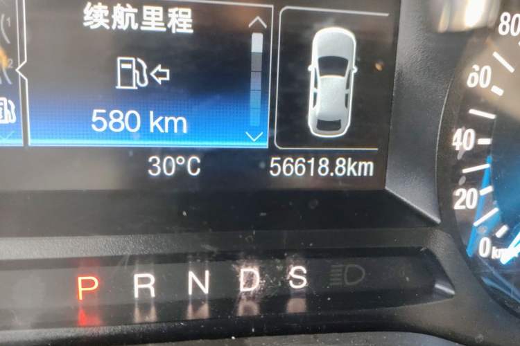 Used Ford Mondeo 2017 EcoBoost 180 Stylish Model Odometer Close Up