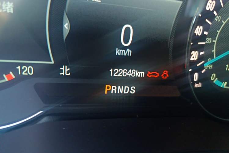 Used Ford Mondeo 2017 EcoBoost 245 Luxury Sport Model Odometer Close Up