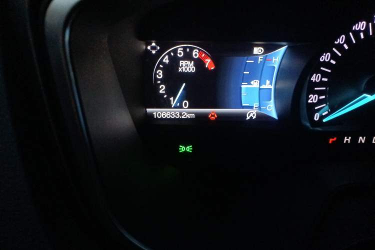Used Ford Mondeo 2017 Restyled EcoBoost 180 Luxury Version Odometer Close Up