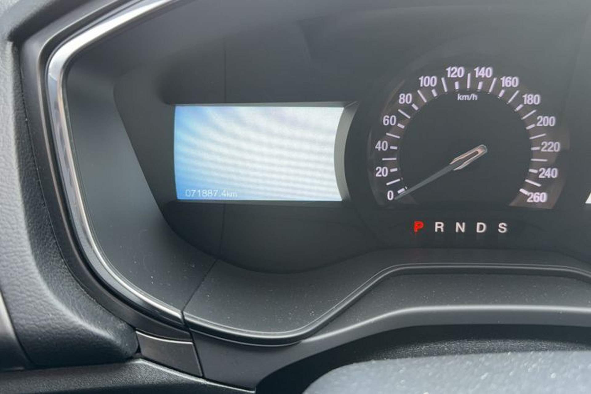 Used Ford Mondeo 2017 EcoBoost 180 Luxury Model Odometer Close Up