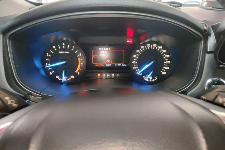 Used Ford Mondeo 2017 EcoBoost 200 Stylish Model Odometer Close Up