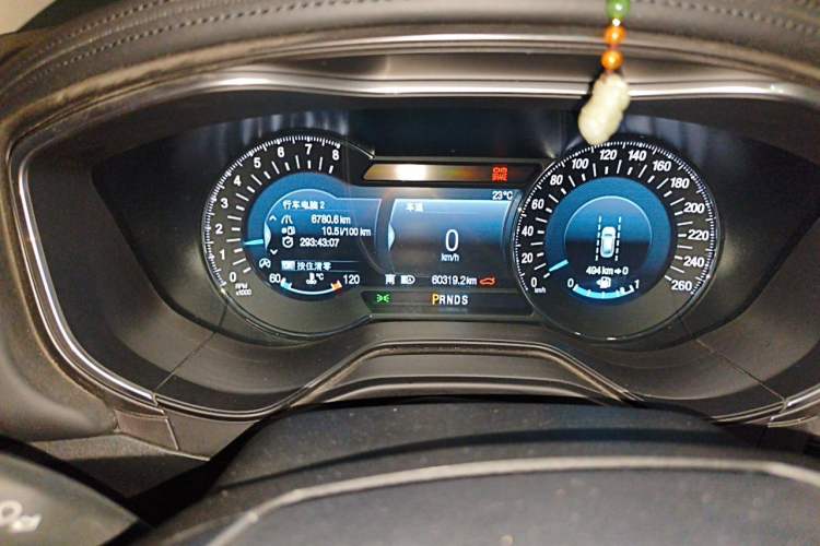 Used Ford Mondeo 2017 EcoBoost 245 Flagship Model Odometer Close Up