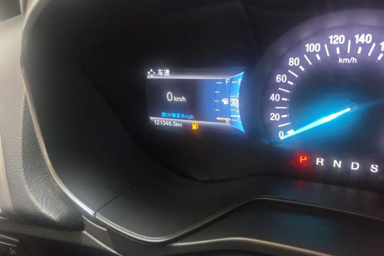 Used Ford Mondeo 2017 EcoBoost 180 Luxury Model Odometer Close Up