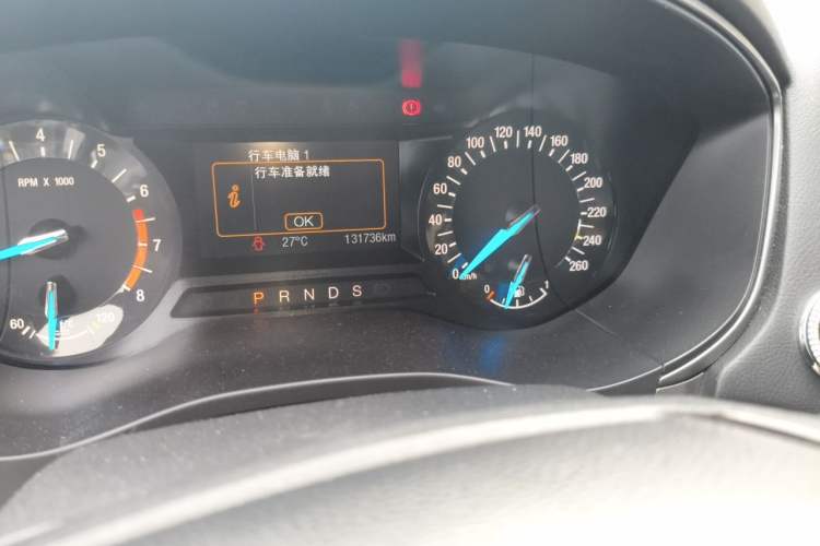 Used Ford Mondeo 2017 Facelifted EcoBoost 180 Fashion Edition Odometer Close Up