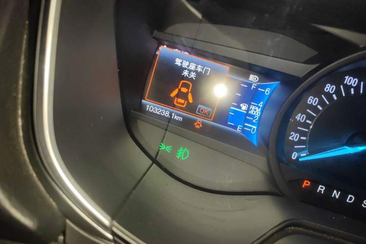 Used Ford Mondeo 2017 Facelifted EcoBoost 200 Luxury Version Odometer Close Up