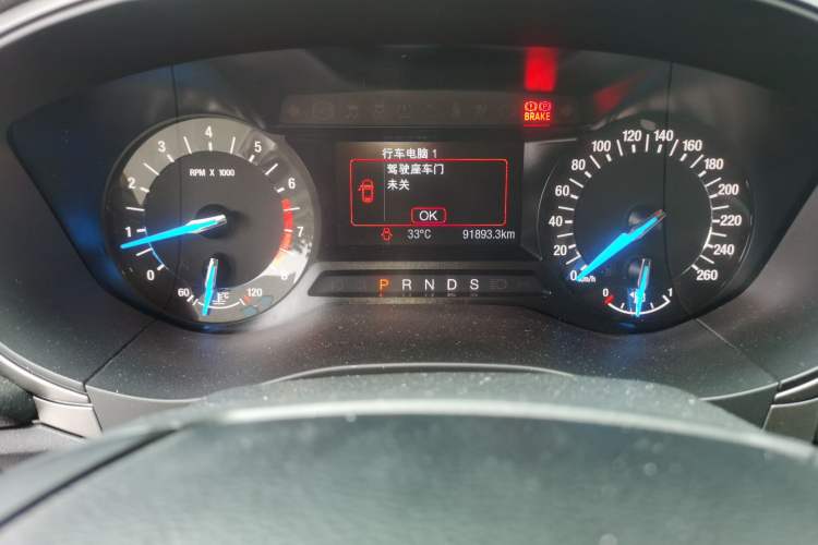 Used Ford Mondeo 2017 Facelifted EcoBoost 180 Fashion Edition Odometer Close Up
