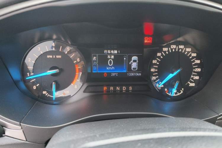 Used Ford Mondeo 2017 EcoBoost 180 Stylish Model Odometer Close Up