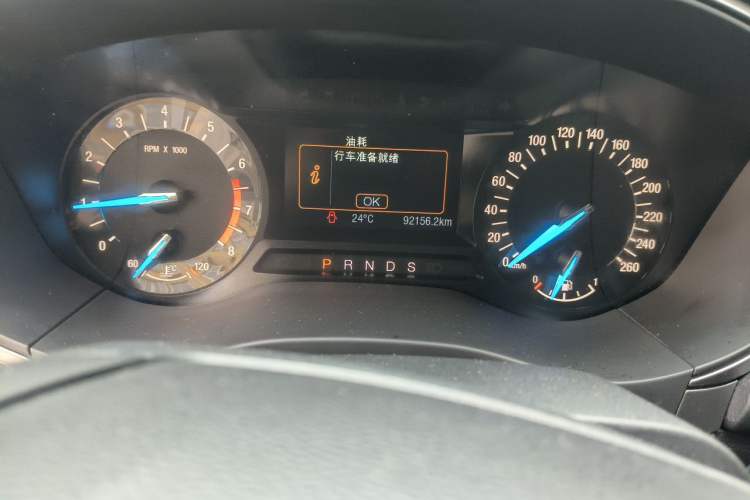 Used Ford Mondeo 2017 EcoBoost 180 Stylish Model Odometer Close Up