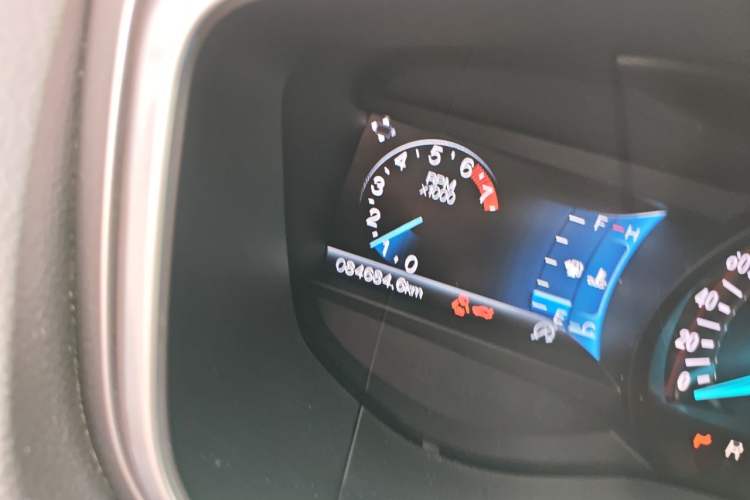 Used Ford Mondeo 2017 EcoBoost 180 Luxury Model Odometer Close Up