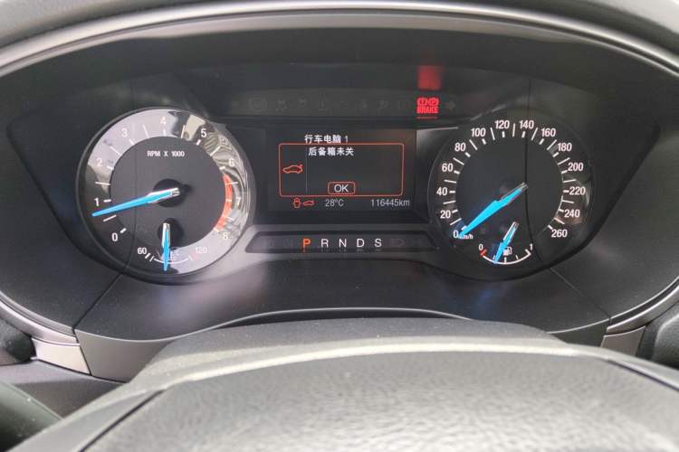 Used Ford Mondeo 2017 EcoBoost 200 Stylish Model Odometer Close Up