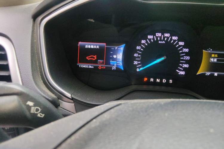 Used Ford Mondeo 2017 Restyled EcoBoost 180 Luxury Version Odometer Close Up