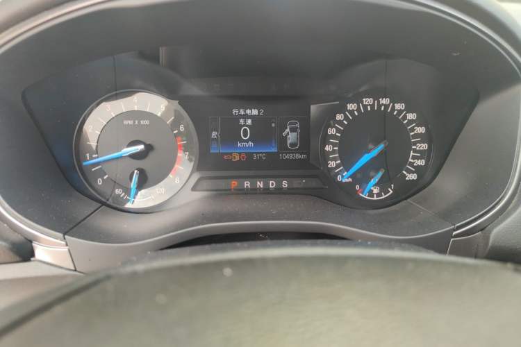 Used Ford Mondeo 2017 EcoBoost 180 Stylish Model Odometer Close Up