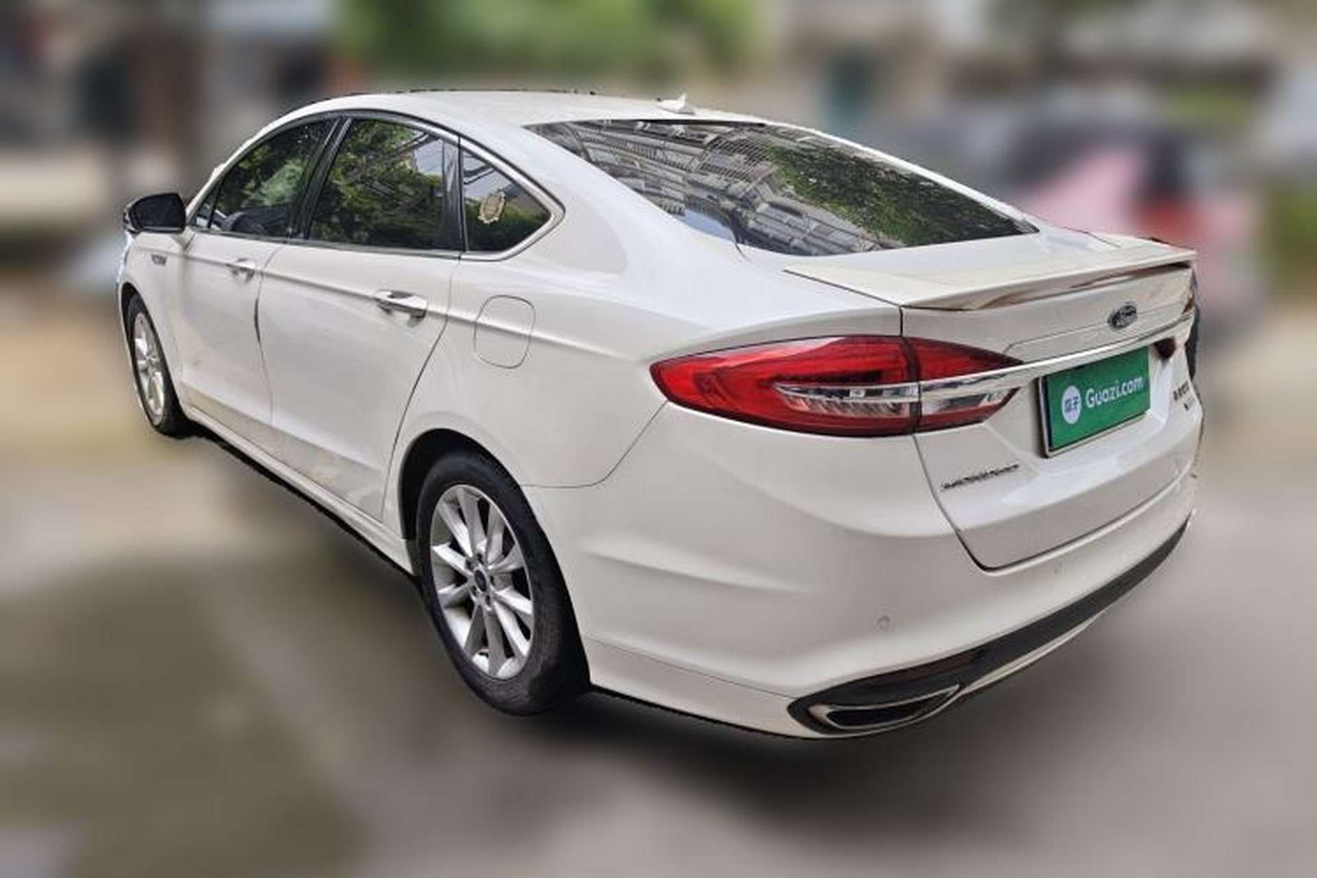 Used Ford Mondeo 2017 EcoBoost 200 Stylish Model Rear Left 45 Deg