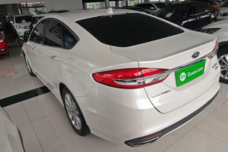 Used Ford Mondeo 2017 EcoBoost 180 Stylish Model Rear Left 45 Deg